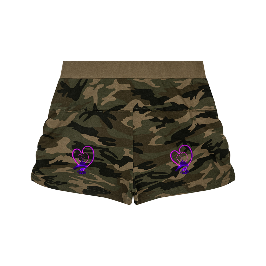LW 123 Women's Slim Camo Shorts