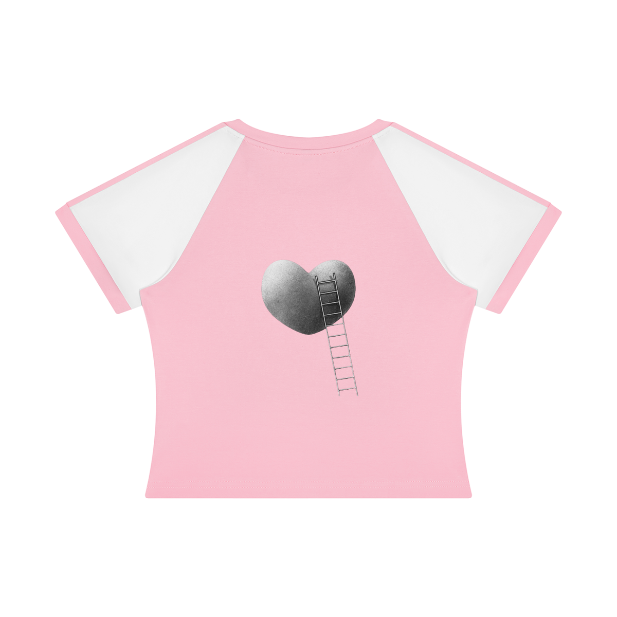 LW 123 Women’s Slim Raglan Color Block T-Shirt