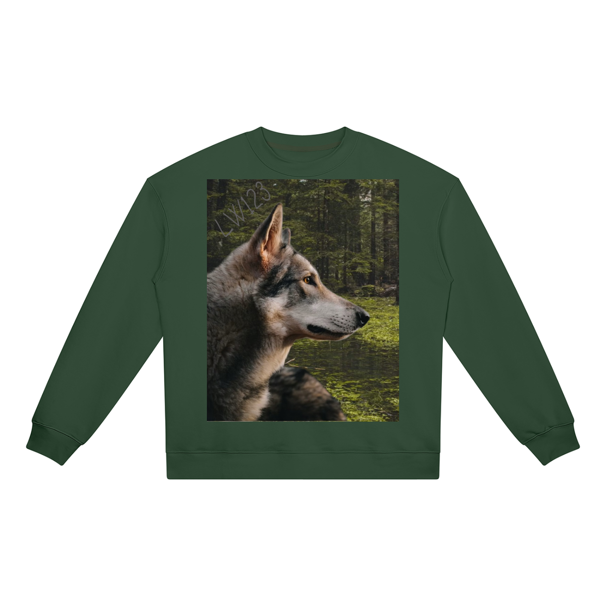 LW 123  Heavyweight Crewneck Sweatshirt