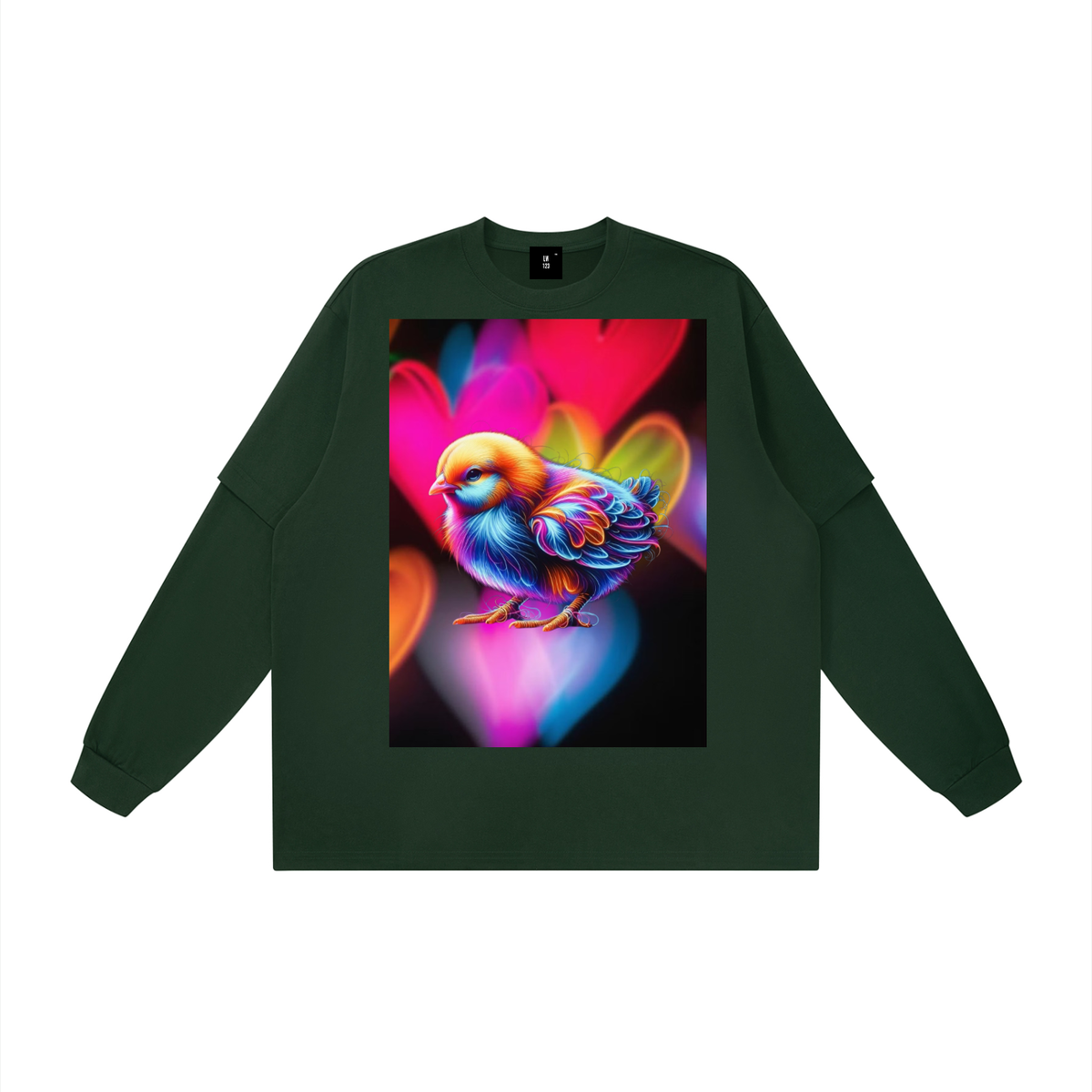 LW 123 Layered Oversized T-Shirt