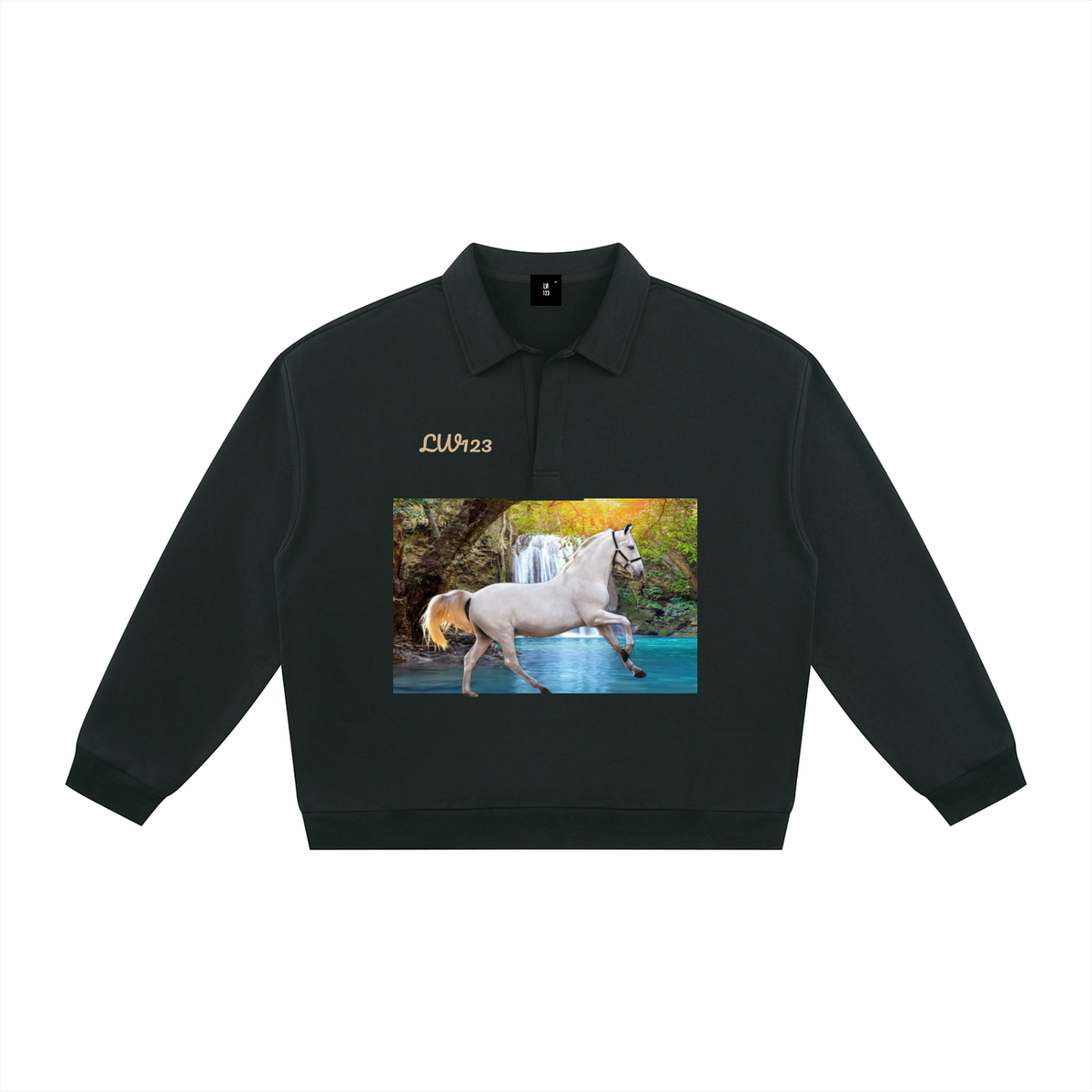 LW 123 Collared Sweatshirt