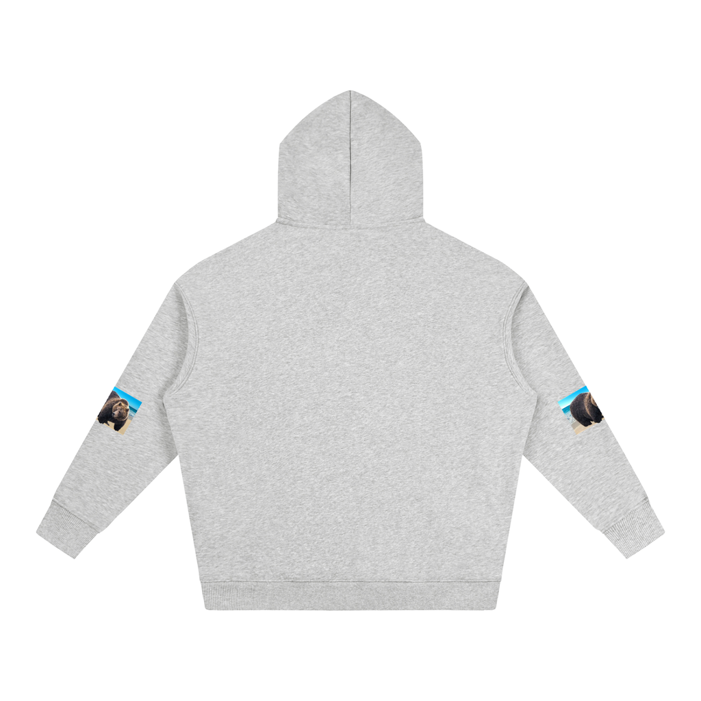 LW 123 Oversize Fleeced Hoodie
