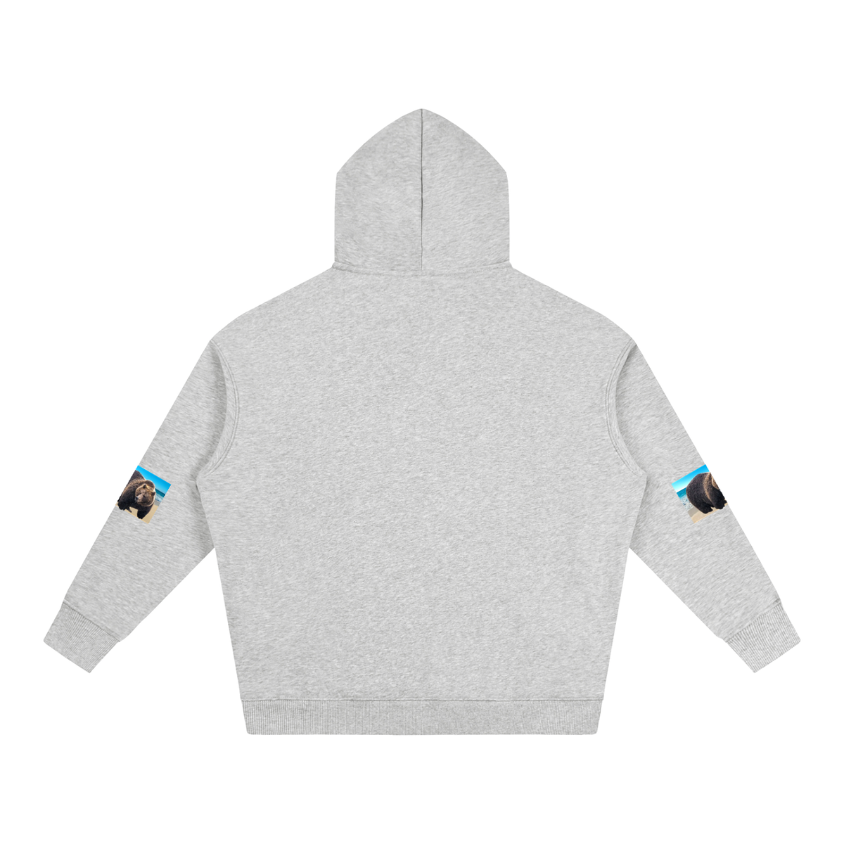 LW 123 Oversize Fleeced Hoodie