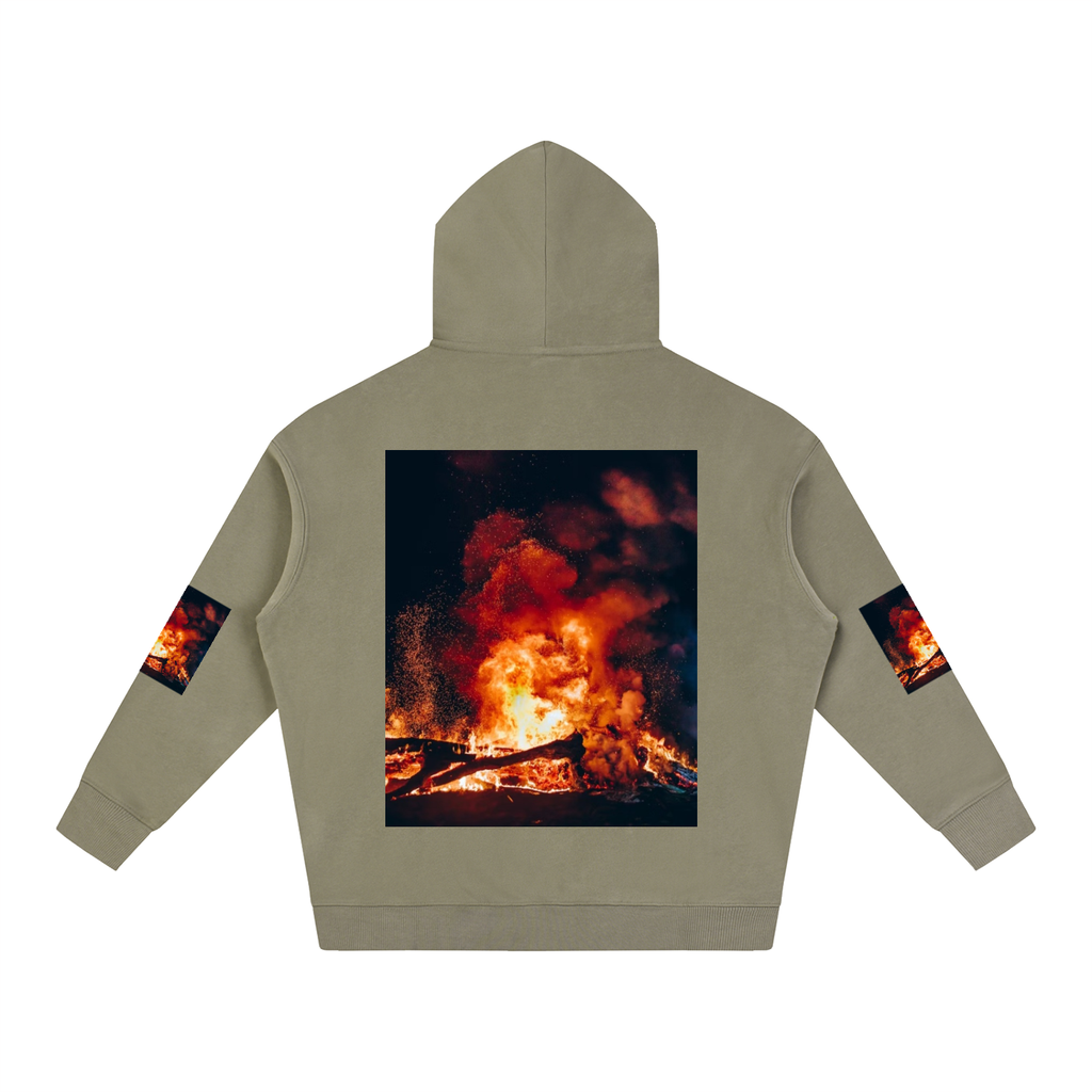 Oversize Fleeced Hoodie