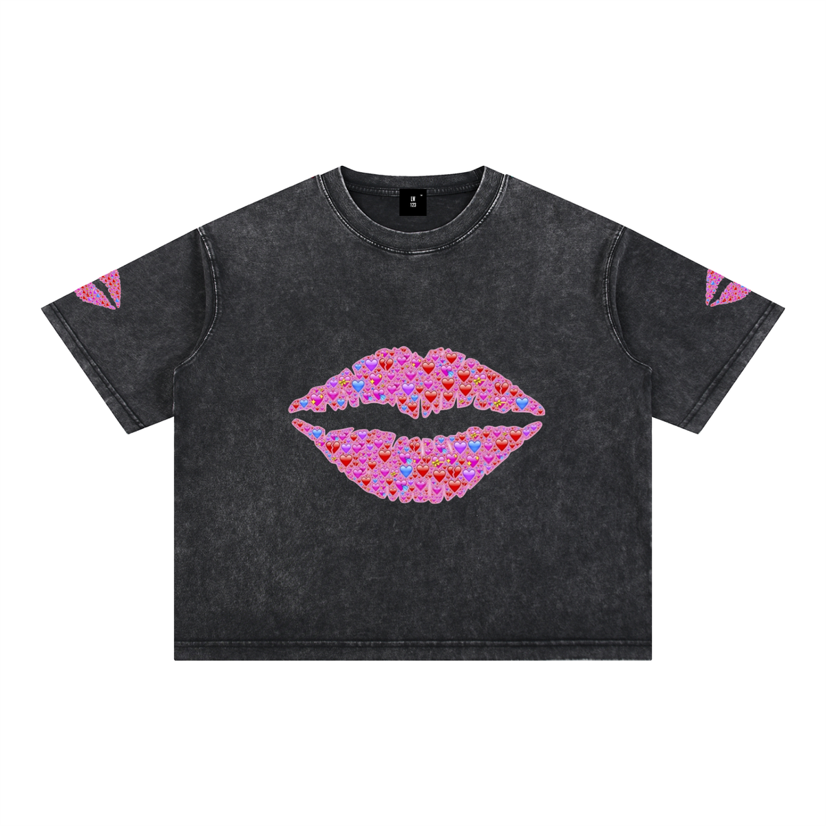 LW 123 Mineral Wash Boxy Cotton T-Shirt