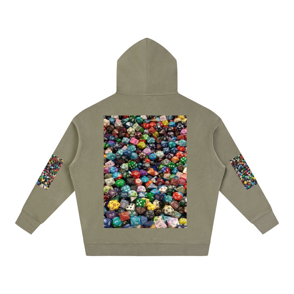 LW 123 Oversize Fleeced Hoodie
