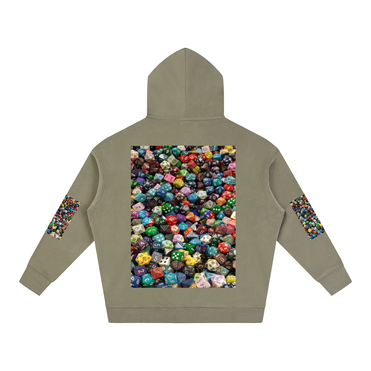 LW 123 Oversize Fleeced Hoodie