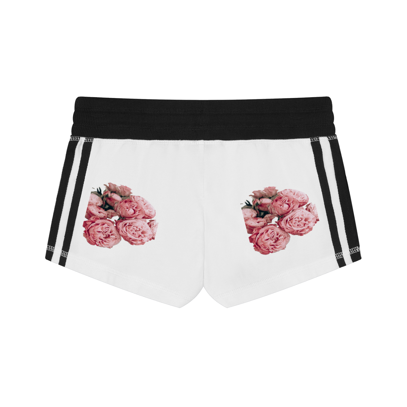 Women's Contrast Stripe Track Shorts