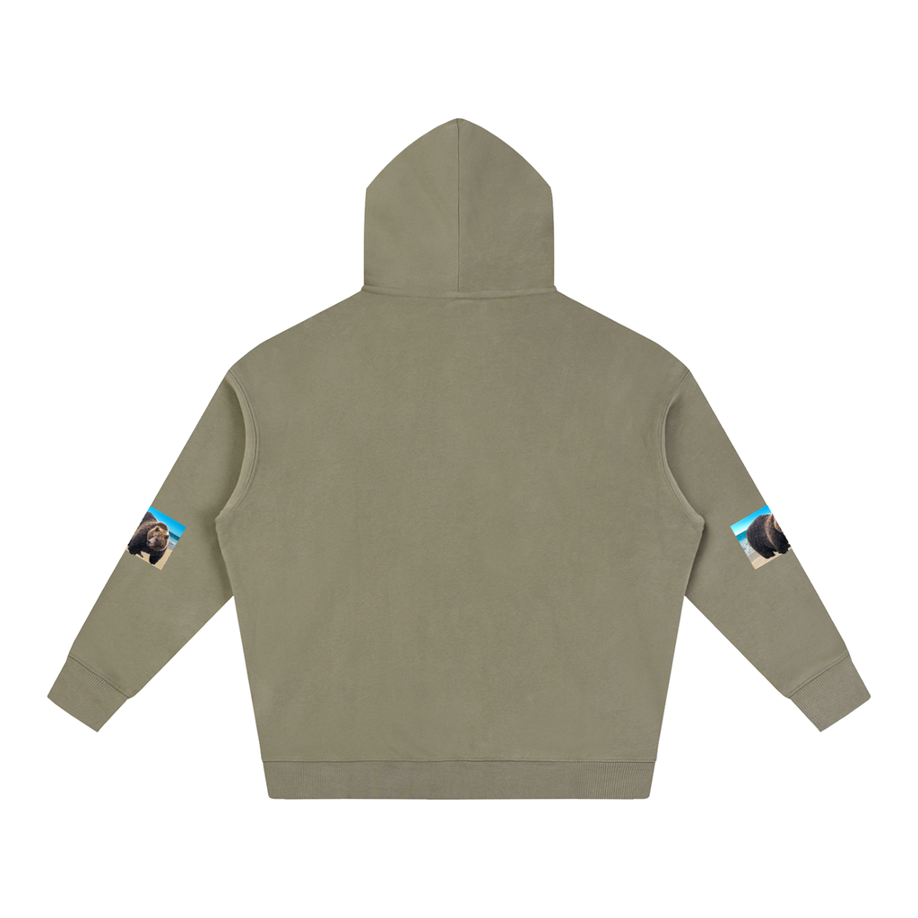 LW 123 Oversize Fleeced Hoodie