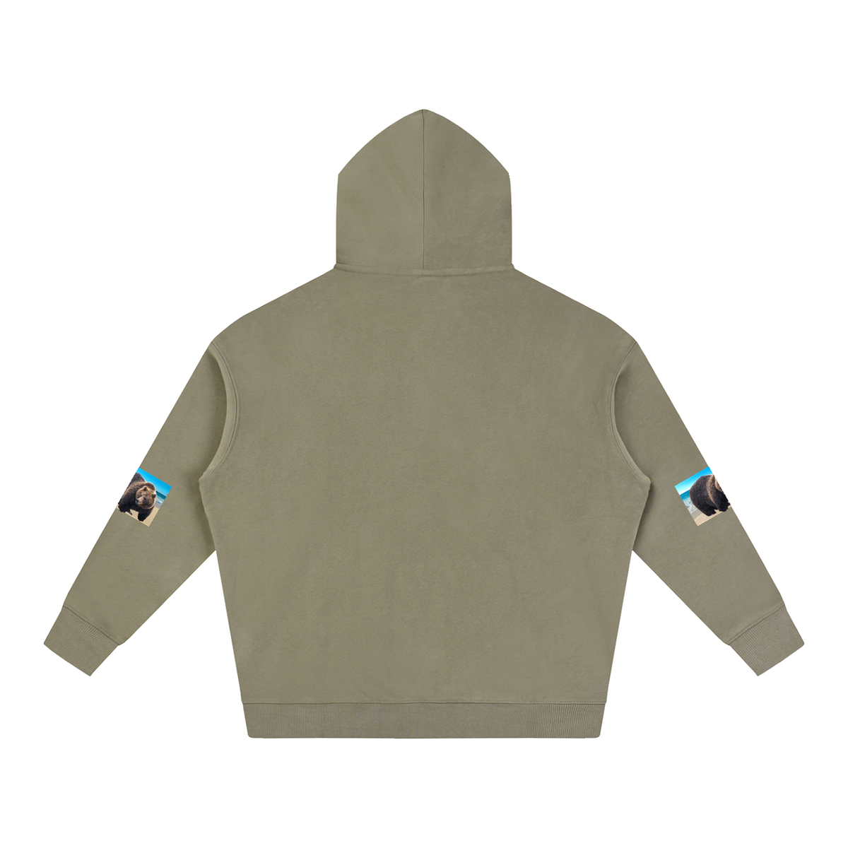LW 123 Oversize Fleeced Hoodie