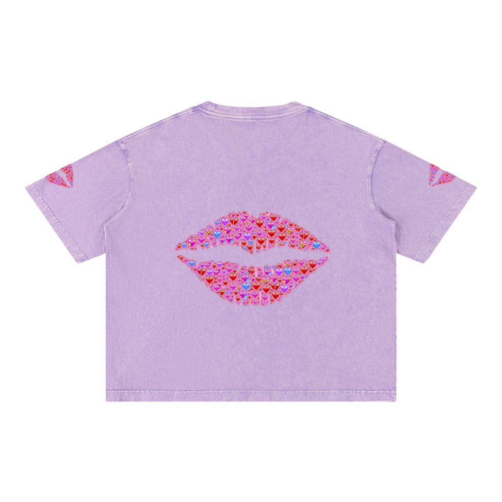 LW 123 Mineral Wash Boxy Cotton T-Shirt