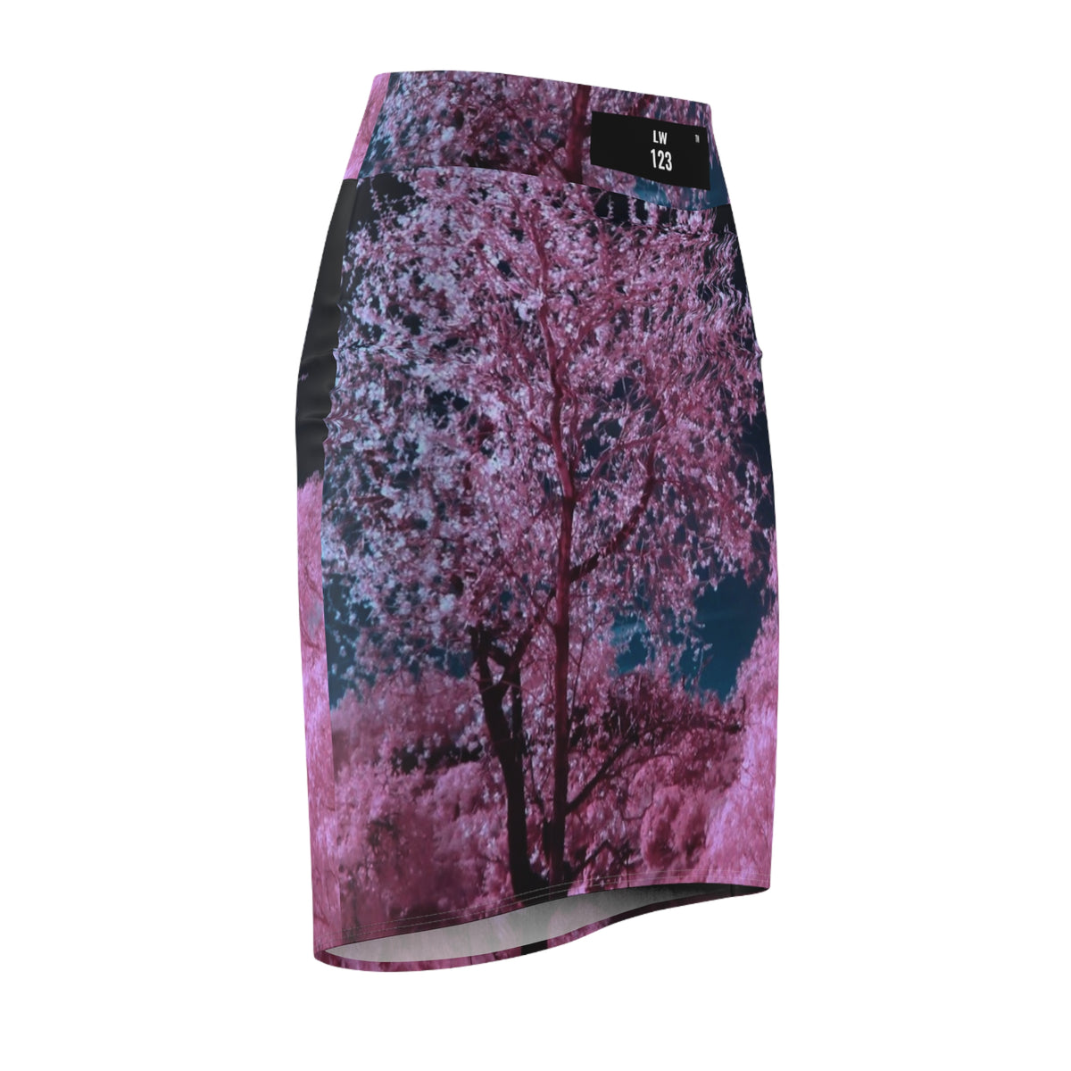 LW 123 Cherry Blossom Night Pencil Skirt