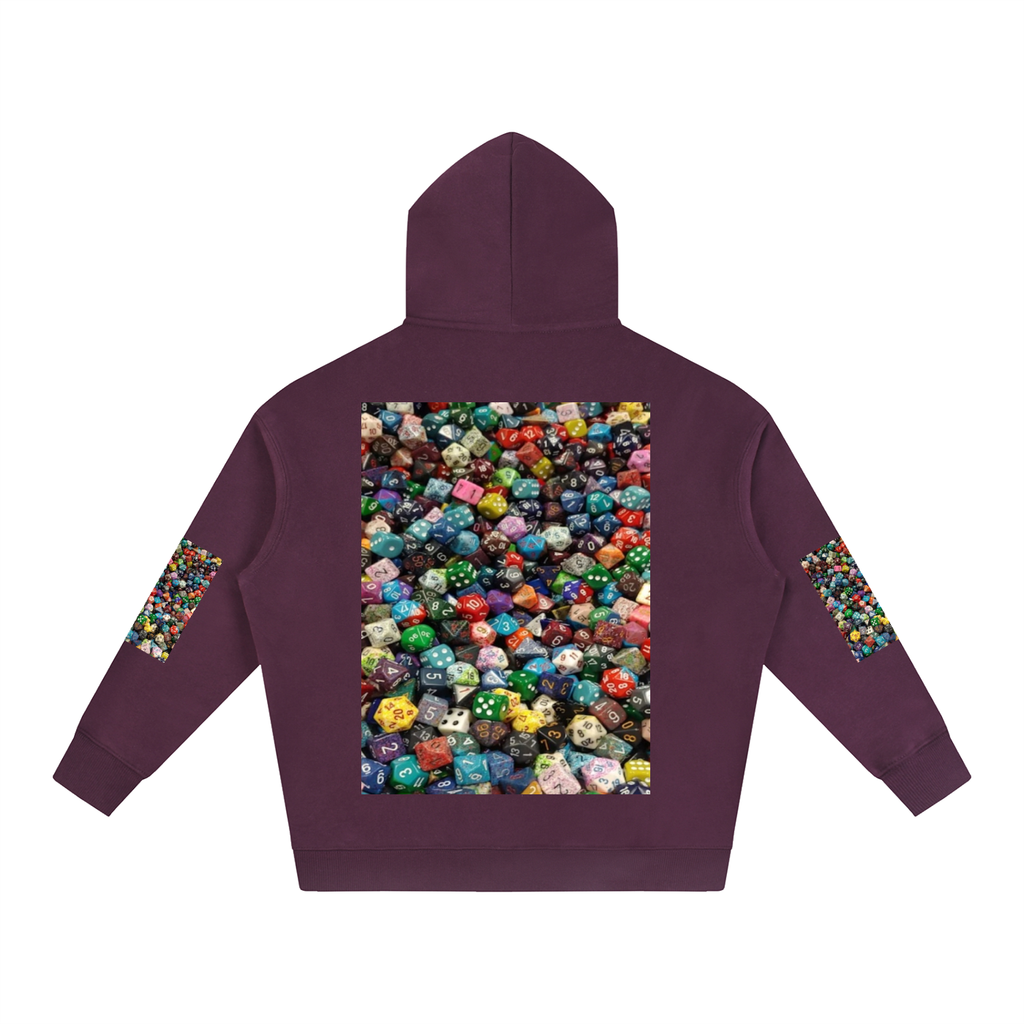 LW 123 Oversize Fleeced Hoodie