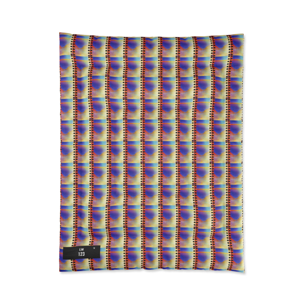 LW 123 Psychedelic Grid Comforter