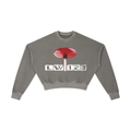 Vintage Washed Cropped Sweatshirt