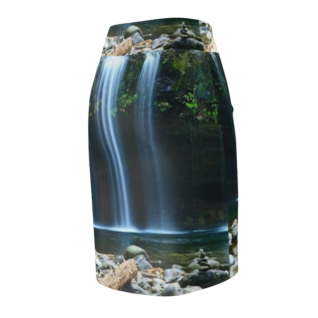 LW 123 Women's Pencil Skirt (AOP)