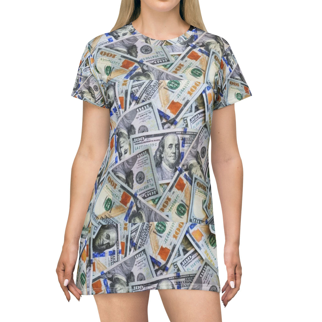 LW 123 T-Shirt Dress (AOP)