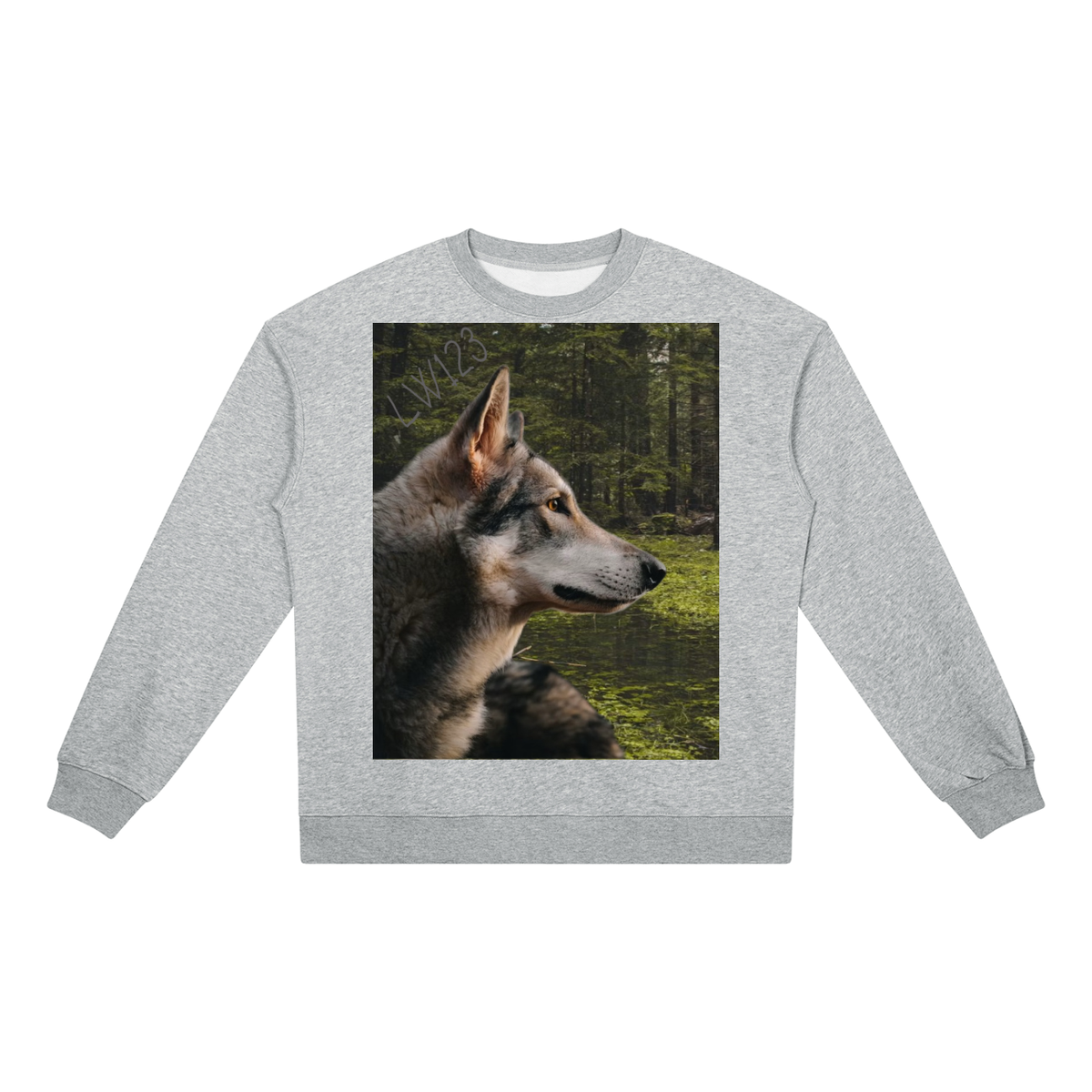 LW 123  Heavyweight Crewneck Sweatshirt