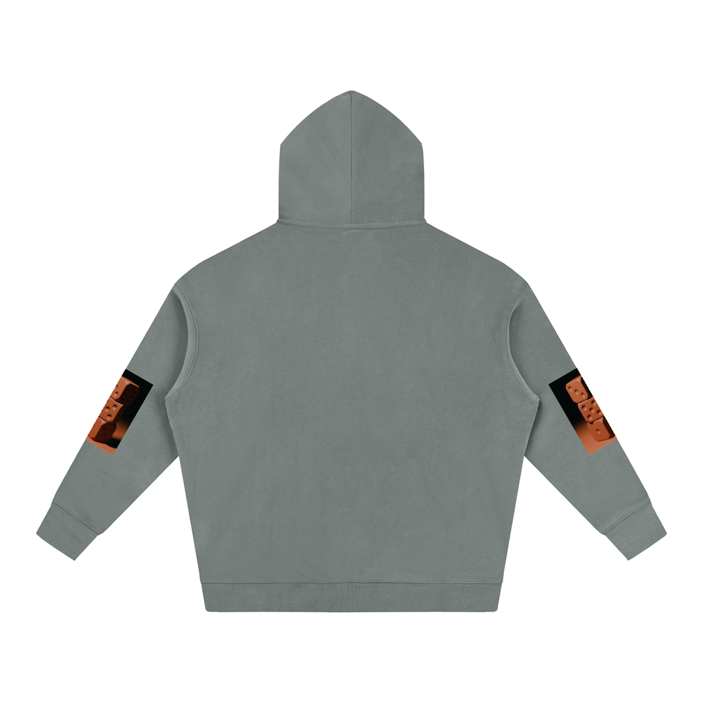 LW 123  Fleeced Hoodie