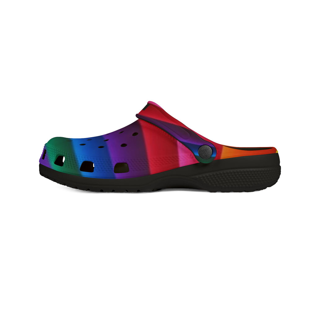 LW 123 Rainbow Gradient EVA Foam Clogs