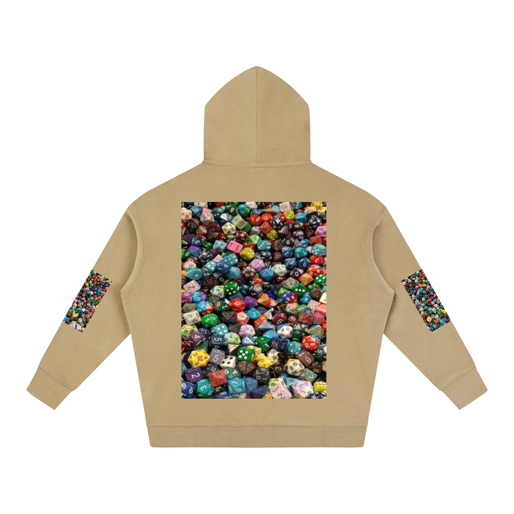 LW 123 Oversize Fleeced Hoodie