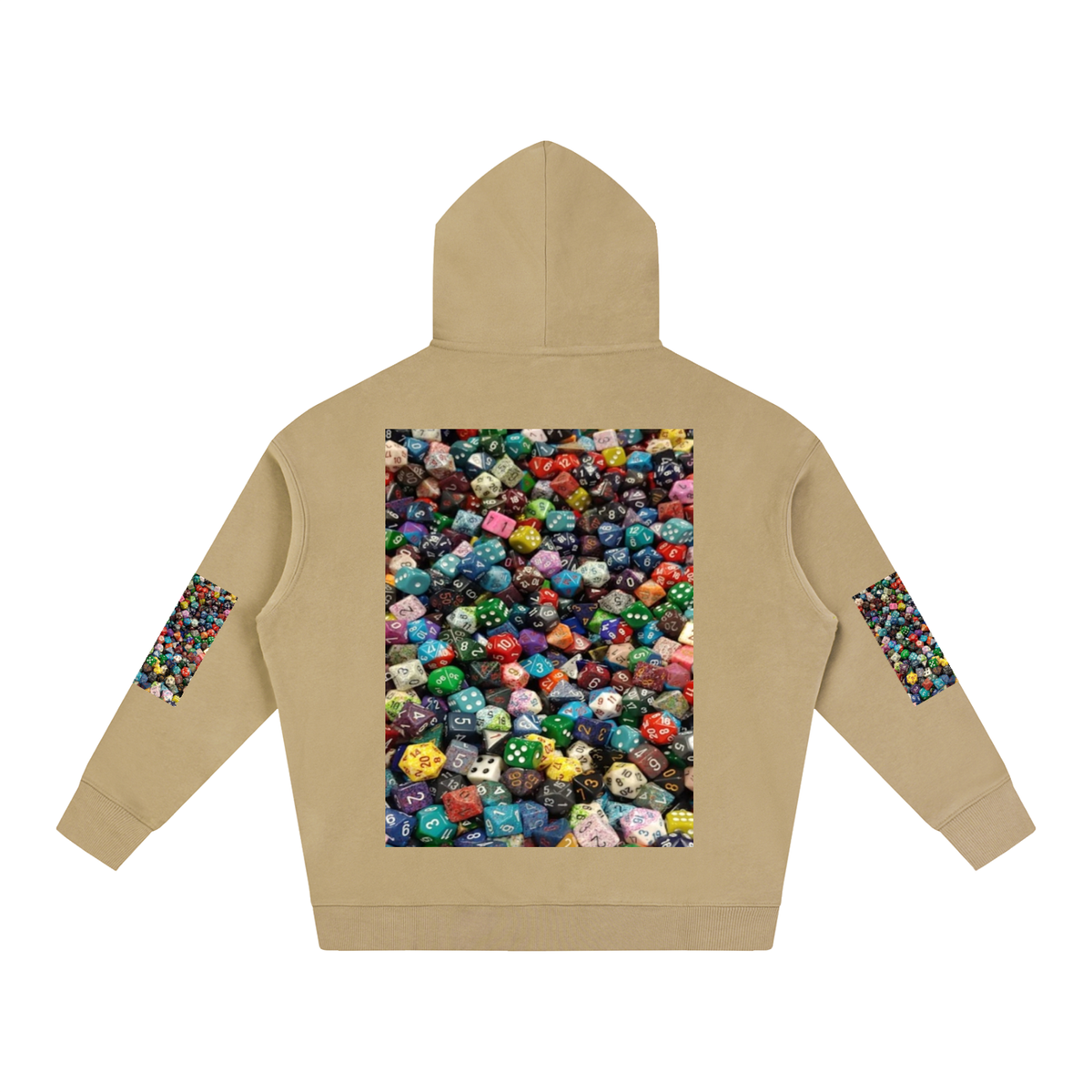 LW 123 Oversize Fleeced Hoodie