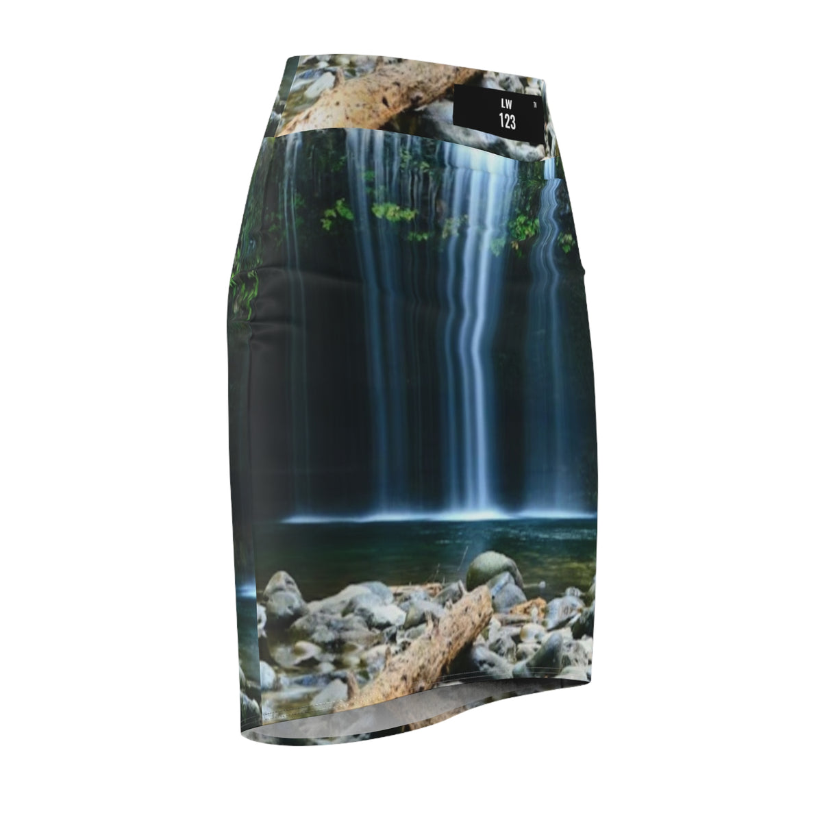 LW 123 Women's Pencil Skirt (AOP)