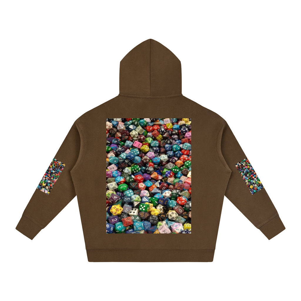 LW 123 Oversize Fleeced Hoodie