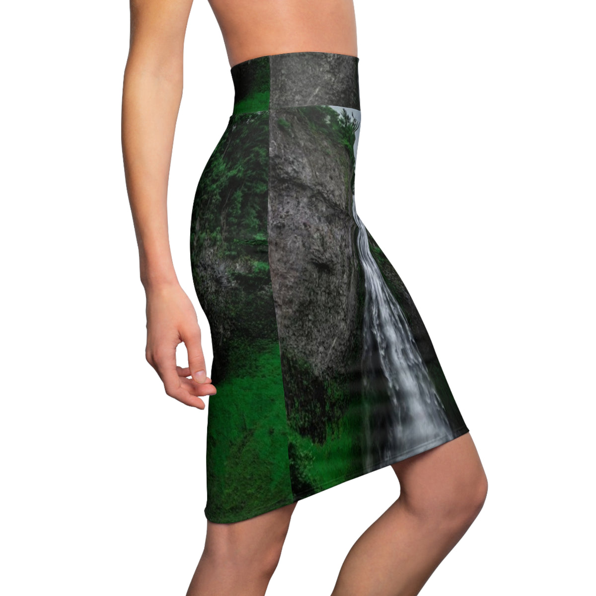 LW 123 Women's Pencil Skirt (AOP)