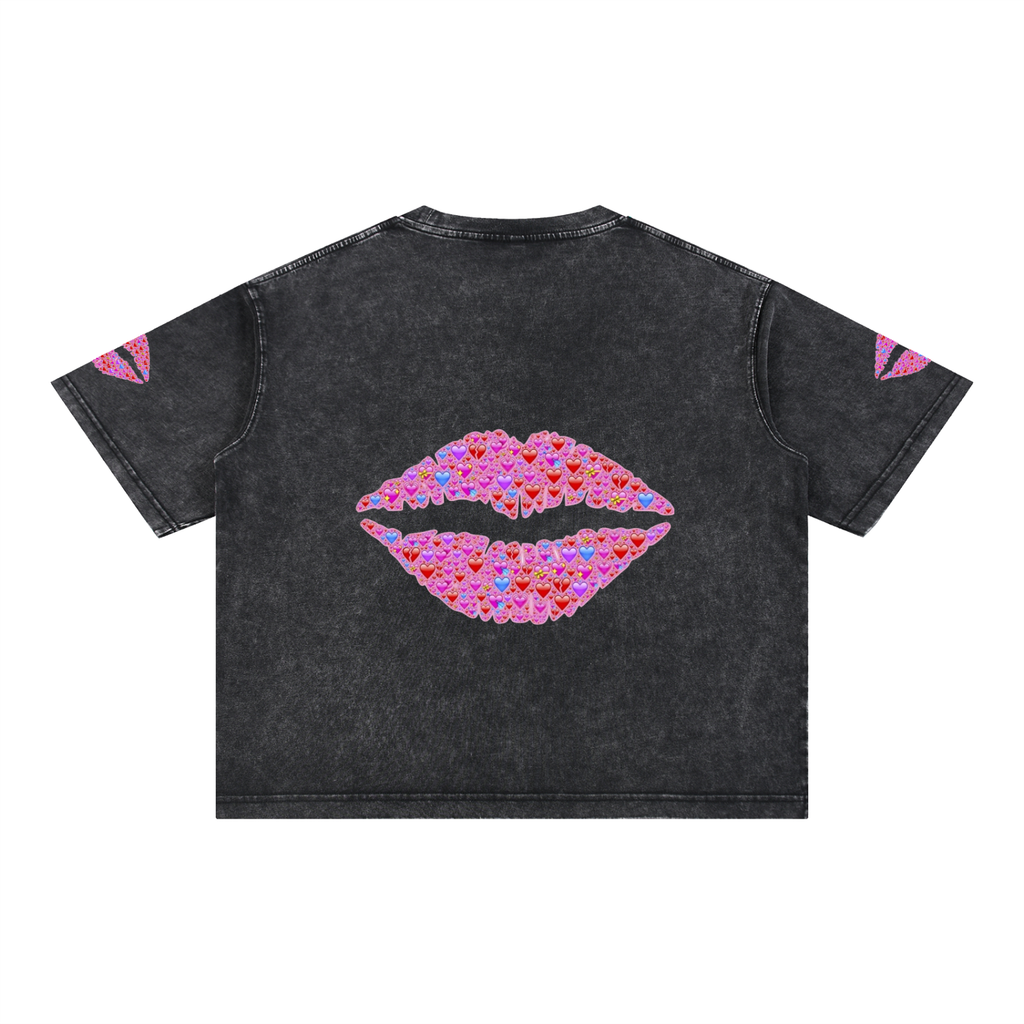 LW 123 Mineral Wash Boxy Cotton T-Shirt