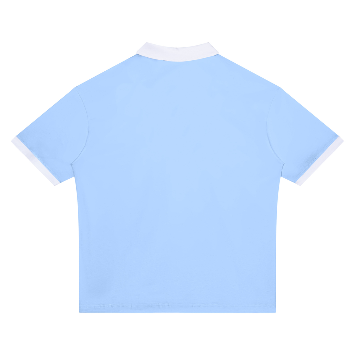 LW 123  Color Block Polo Shirt