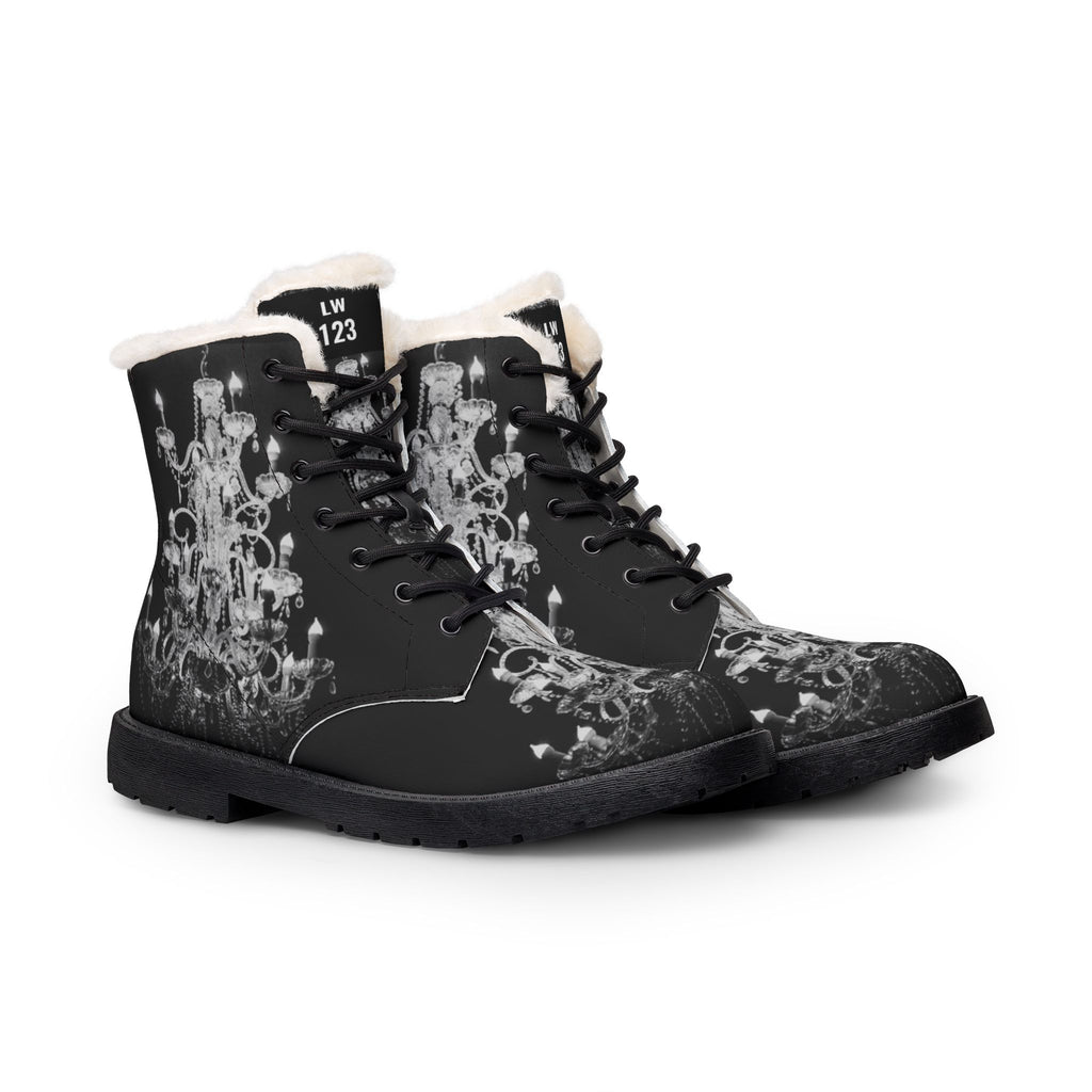 LW 123 Women's Fur and Leather Boots