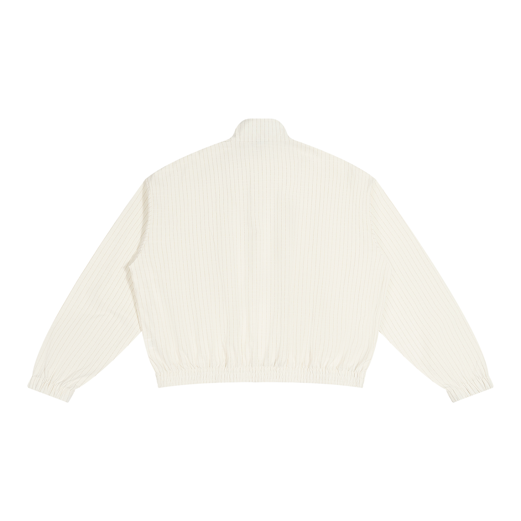 LW 123  Striped Full-Zip Track Jacket