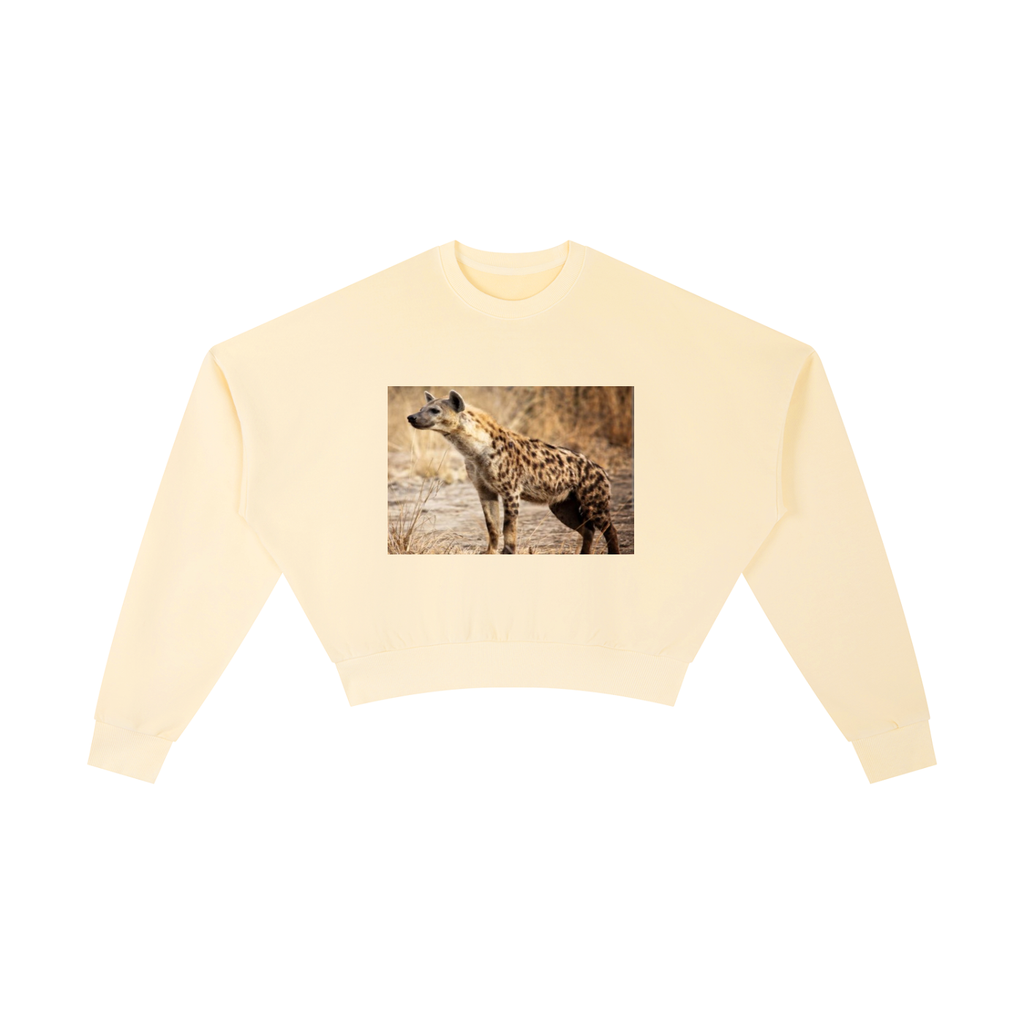 Vintage Washed Cropped Sweatshirt