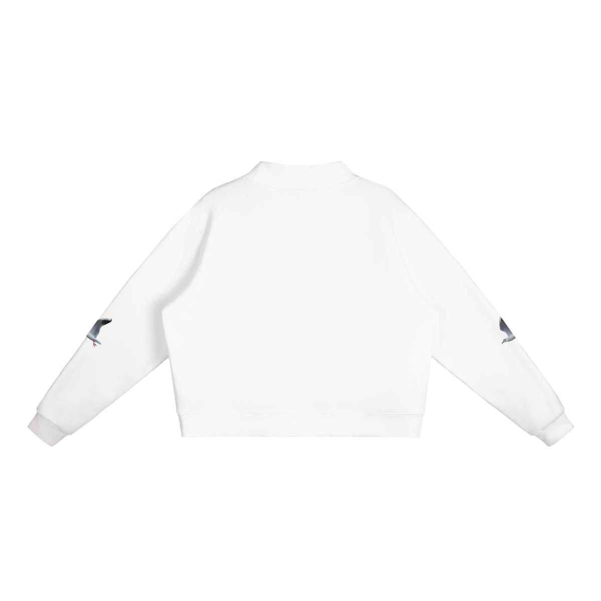 LW 123 Fleece Mock-Neck Crew Sweatshirt