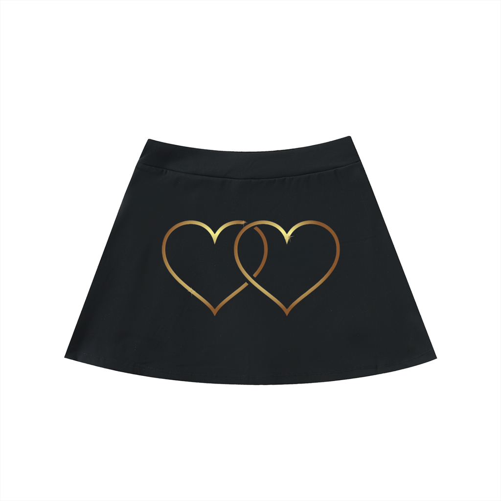 LW 123 High-Waist Pocketed A-Line Skirt