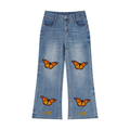 Women’s Vintage Wash Wide Leg Jeans