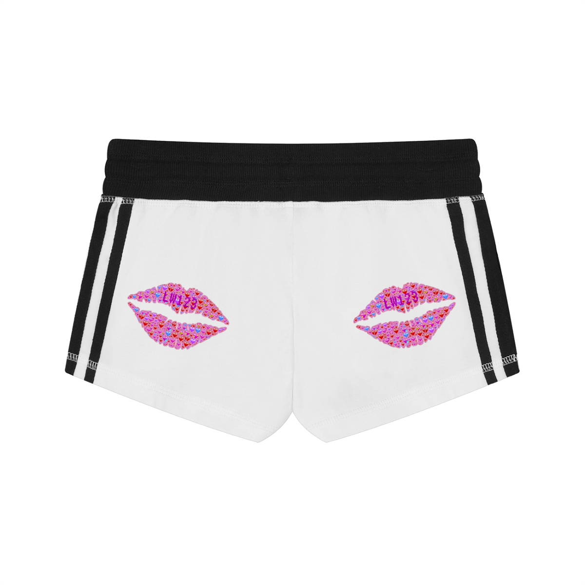 LW 123 Contrast Stripe Track Shorts