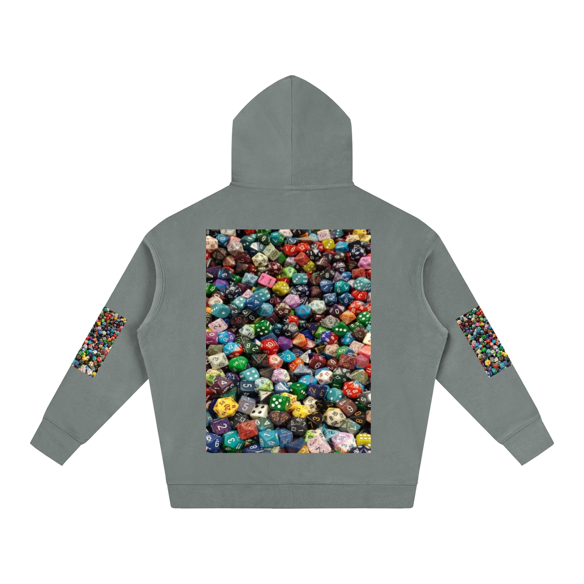 LW 123 Oversize Fleeced Hoodie