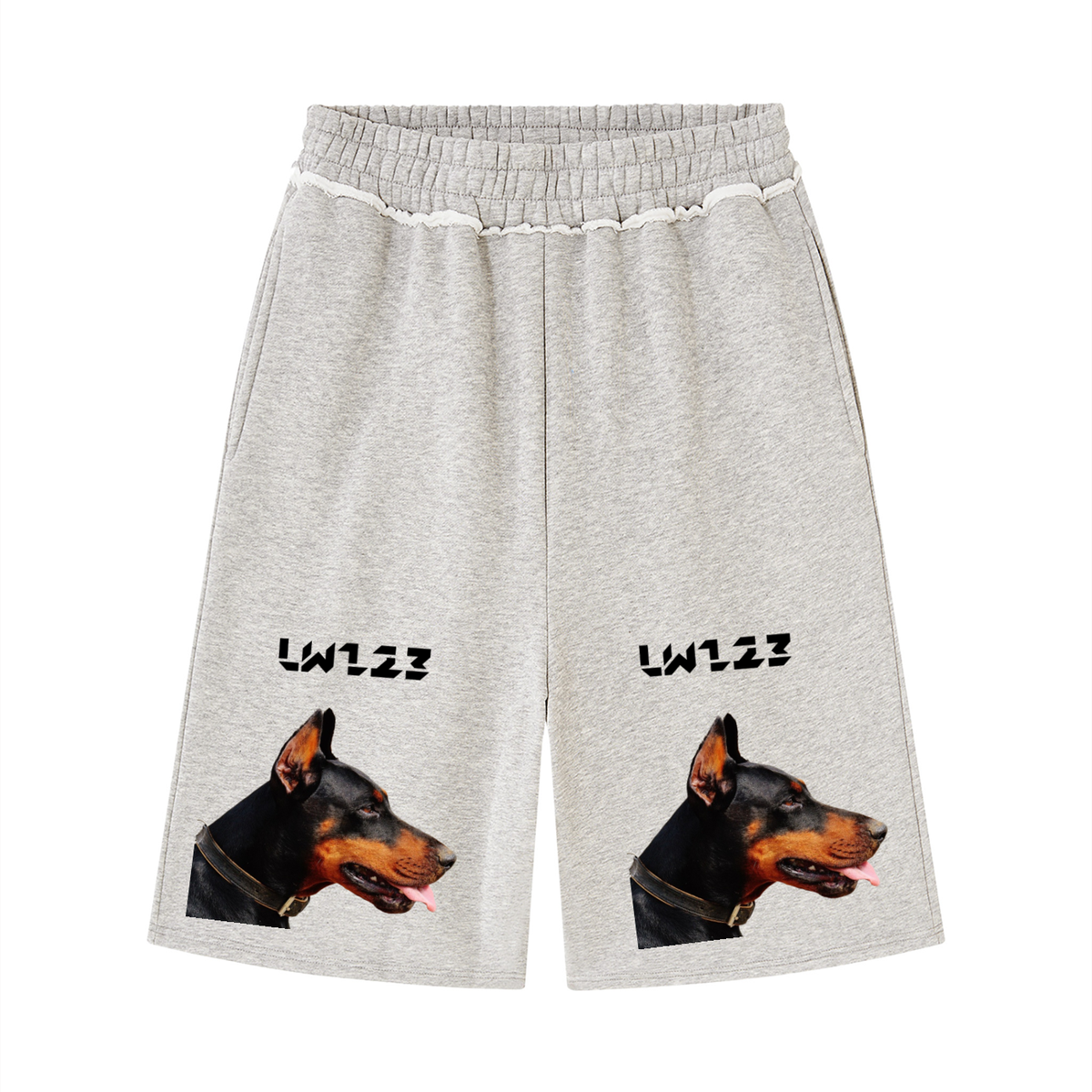 LW 123 Raw Edge Fleece Shorts