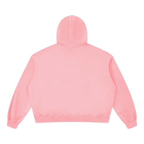 LW 123  Boxy Vintage Washed Hoodie
