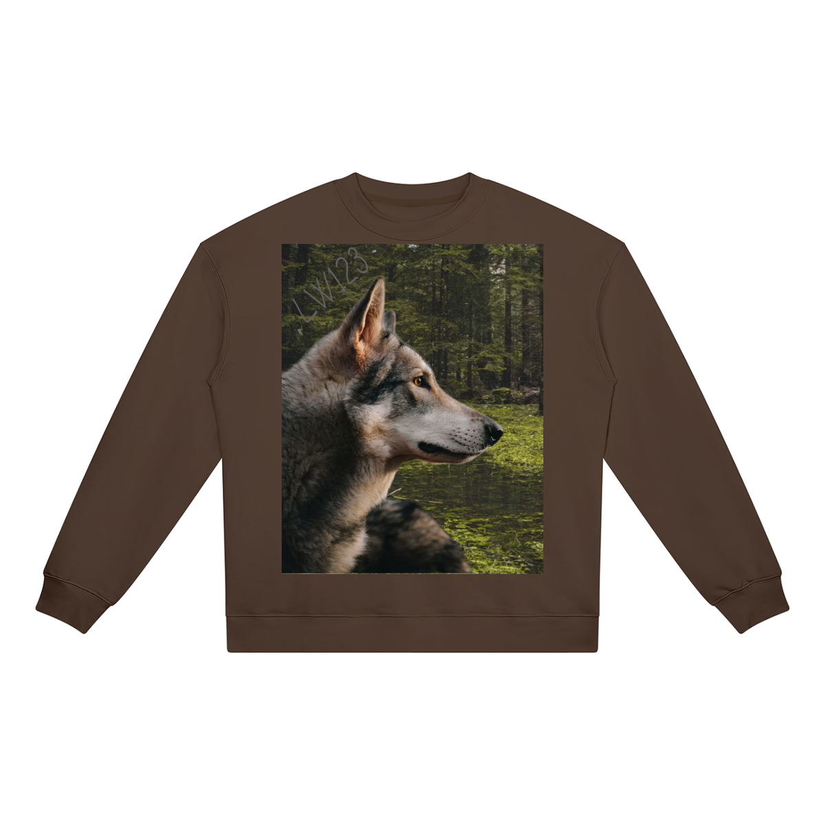 LW 123  Heavyweight Crewneck Sweatshirt