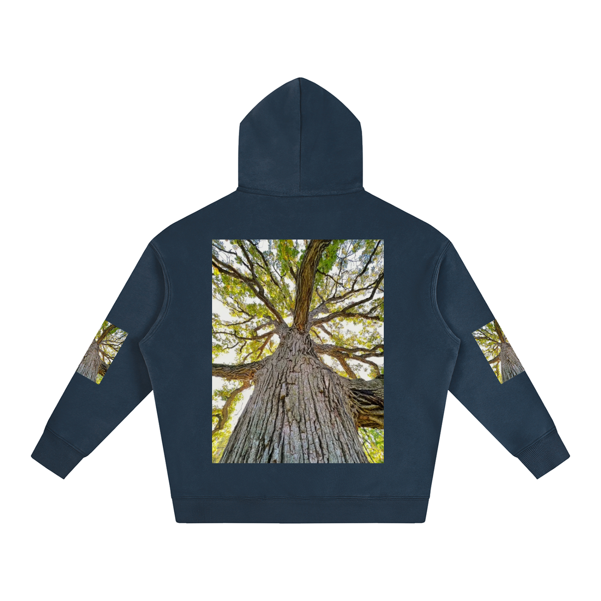 LW 123 Oversize Fleeced Hoodie