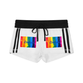 LW 123 Women's Contrast Stripe Track Shorts