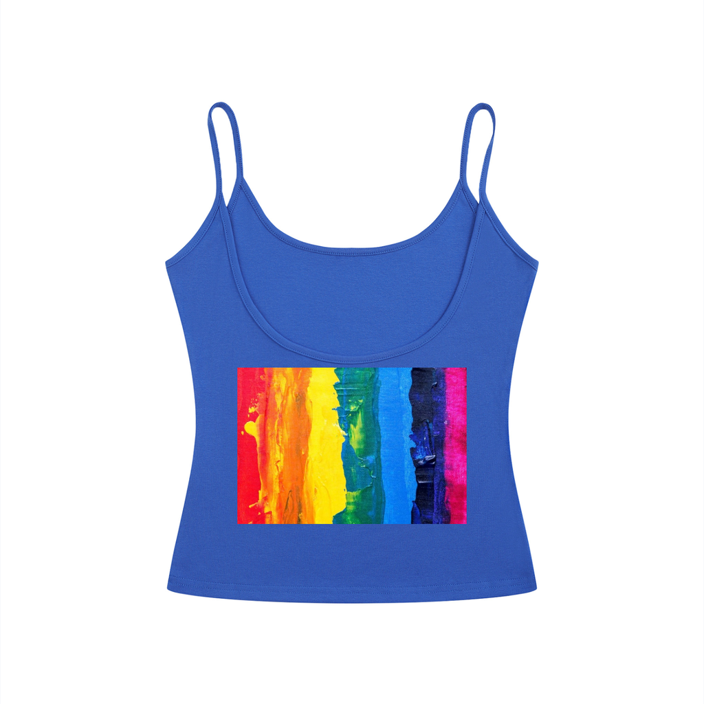 LW 123 Women’s Slim Fit Open-Back Tank Top