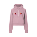 Cropped Half-Zip Hoodie