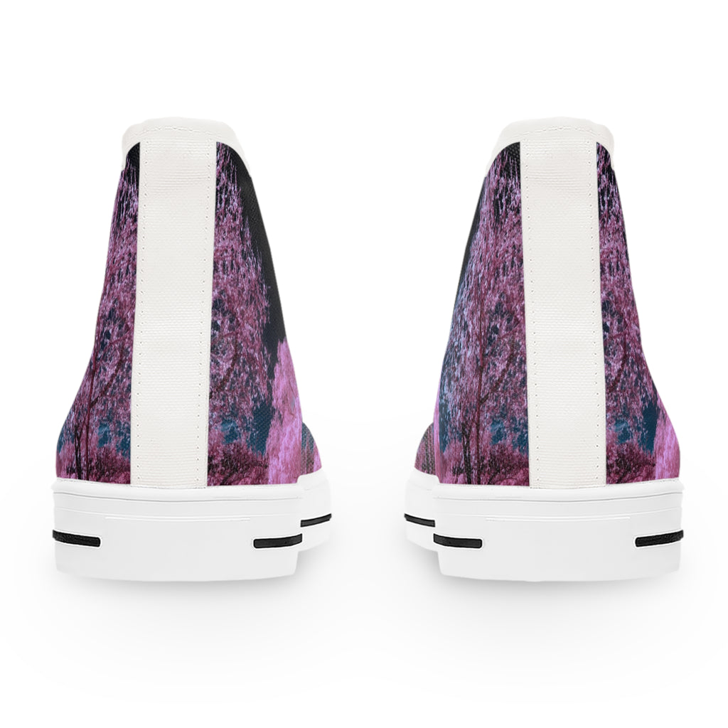 LW 123 Cherry Blossom High-Top Sneakers