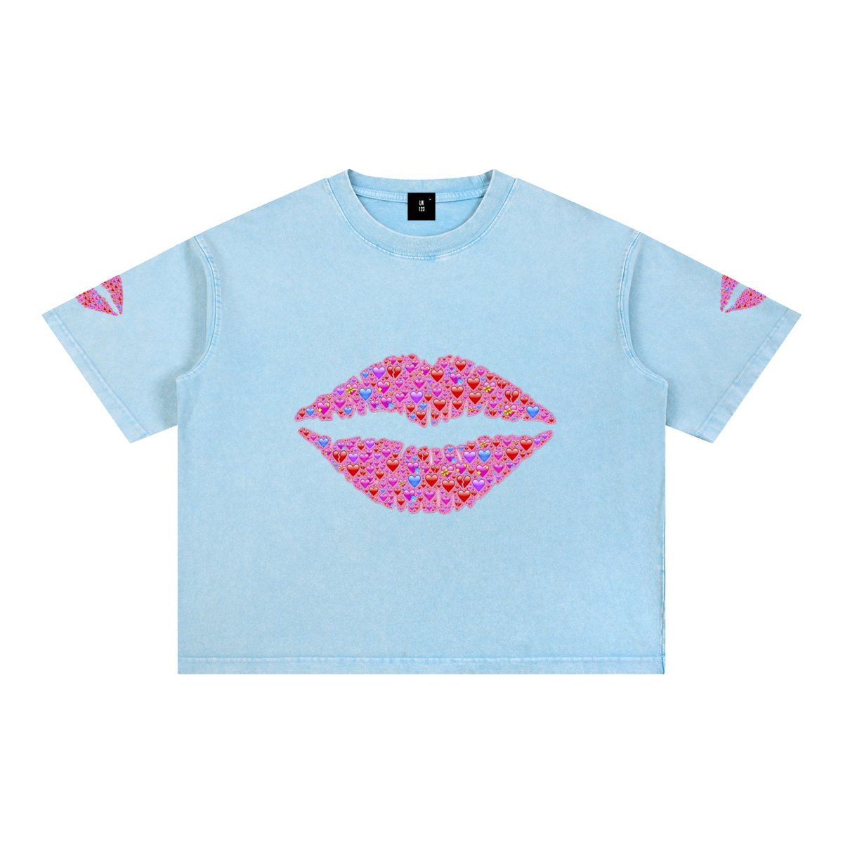 LW 123 Mineral Wash Boxy Cotton T-Shirt