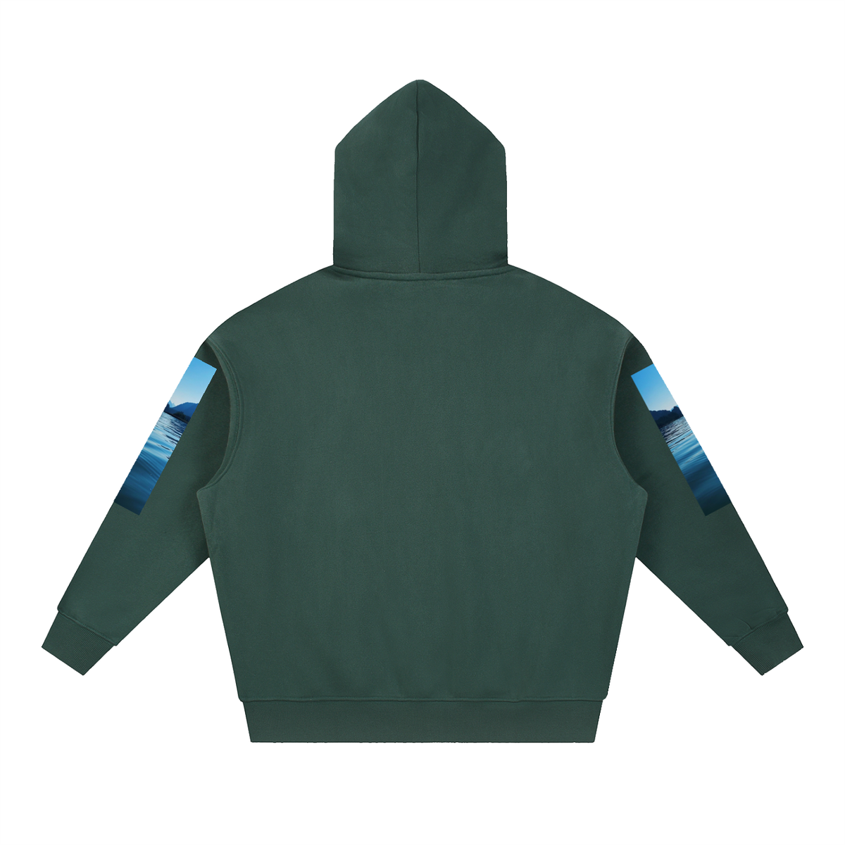 LW 123 Oversized Boxy Fit Fleece Hoodie