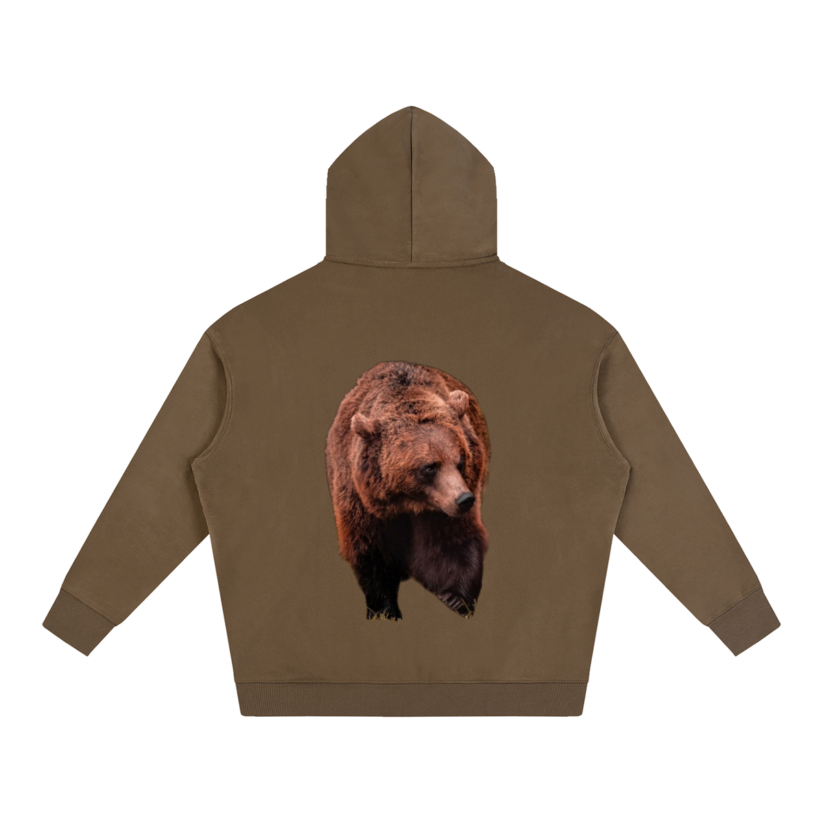 LW 123 Oversize Fleeced Hoodie